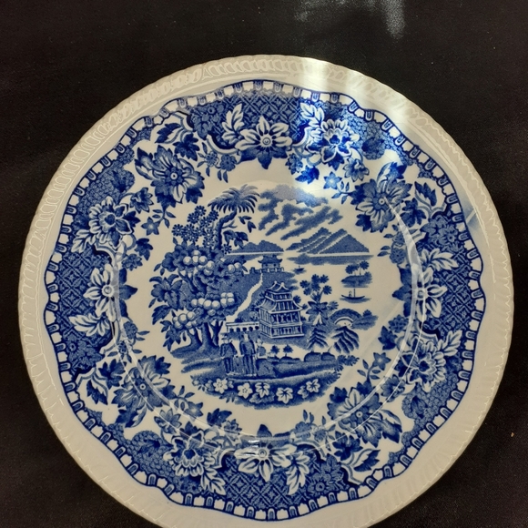 {2}Two Wood's Burslem England Seaforth Ralph Enoch 1784 1950 1933 6" Plate - Picture 5 of 16